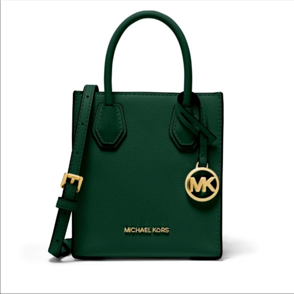 NWT Michael Kors Small Mercer Bag Green